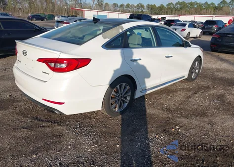 2016 Hyundai Sonata Limited from USA, damaged, VIN 5NPE34AF3GH322278